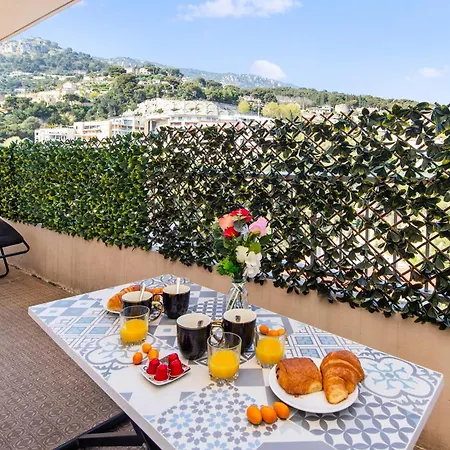 Apartamento 5mn Monaco - Et Lumineux - Parking - Df *